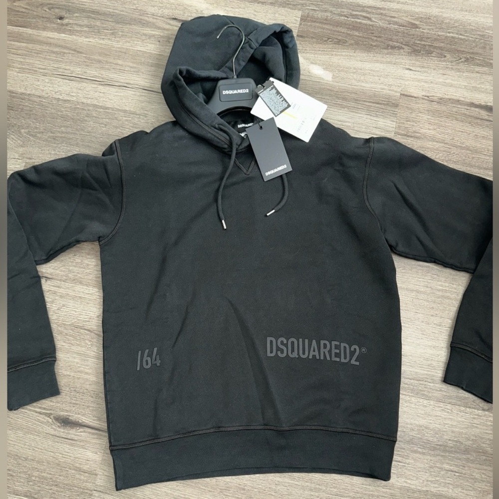 BNWT and hanger DSQUARED2 black Small  Men's Hoodie